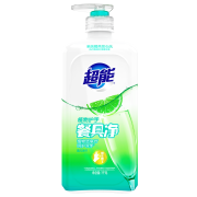 plus会员：超能 洗洁精 植物护手餐具净 1kg 瓶装 ×5件