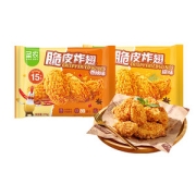 圣农 脆皮炸翅鸡翅中小食270g*4包