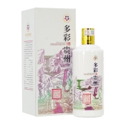 PLUS会员：多彩贵州酒 53度 酱香型白酒 臻礼500ml 单瓶装*2件