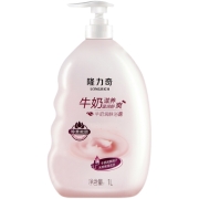 聚划算百亿补贴: 隆力奇 牛奶润肤保湿滋养嫩滑沐浴露 1L