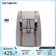 Samsonite/新秀丽双肩包2021新款 时尚拼接休闲背包17寸电脑包TQ6