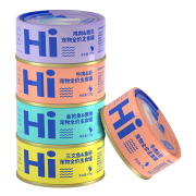 PLUS会员：海洋之星 全价深海鱼肉猫罐头 随机混合口味 170g*5罐*2件