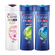 京喜：CLEAR 清扬 洗发水 100ml*3瓶 香型随机