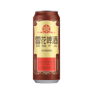 雪花啤酒（Snowbeer）12度 经典老雪 500ml*12听整箱装 2件