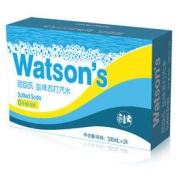 watsons 屈臣氏 苏打汽水 0糖0脂0卡 天然盐汽水 调酒汽水推荐 330ml*24罐 整箱装