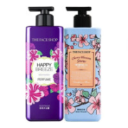 THE FACE SHOP 小苍兰香水沐浴露 500ml*2（赠面膜2片+沐浴球）