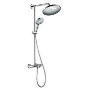 PLUS会员：hansgrohe 汉斯格雅 27215S 双飞雨280超大顶喷恒温花洒套装