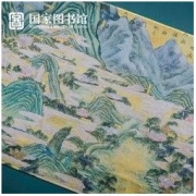 国家图书馆 西湖全景图鼠标垫 700x300x3mm
