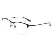 PLUS会员：essilor 依视路 CVF4023SV 银色钛金属眼镜框+钻晶A4系列 1.60折射率 非球面镜片