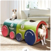 KITTY YOYO 斯拉姆 大火车 猫抓板