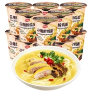 海福盛 方便面 花雕醉鸡面 非油炸FD冻干面 泡面杯面74g*12杯 整箱装