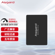 阿斯加特（Asgard）256GB SSD固态硬盘 SATA3.0接口 AS系列-大容量无所顾忌的缤纷世界/五年质保