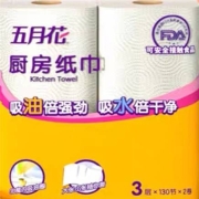 聚划算百亿补贴：五月花 厨房纸 2卷