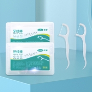聚划算百亿补贴：可孚 牙线棒超细剔牙 100支