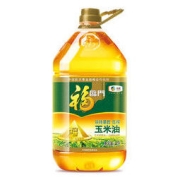 福临门 黄金产地 非转基因 压榨玉米油 4L