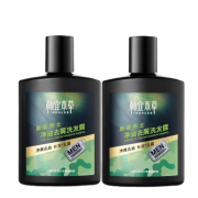INOHERB 相宜本草 黑茶男士去屑洗发露 300ml*2