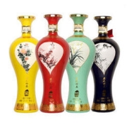 君之 贵州茅台镇 53度酱香型纪念酒 送礼收藏装 1L*4瓶君之四品