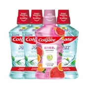 高露洁 进口鲜果漱口水 500ml*4瓶