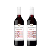 杰卡斯果色甜香750ml*2瓶装 波点系列 澳洲进口 红葡萄酒 半甜气泡酒红酒 双支装