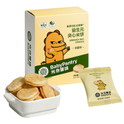 PLUS会员：光合星球 益生元夹心米饼 奶酪味 32g/盒*2件+赠粒粒面50g/盒*2件+香蕉苹果泥100g/袋