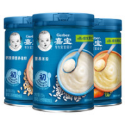 Gerber 嘉宝 婴儿辅食米粉 250g*3罐