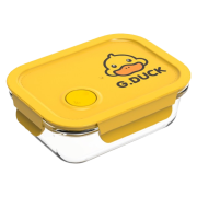 京东极速版：乐唯诗  G.DUCK联名 小黄鸭保鲜饭盒 大号 1040ml