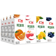 京东极速版：汇源 果汁鲜果饮 250ml*6盒 随机口味