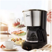 Midea 美的 咖啡机 家用 美式 滴漏壶 滴滤机 泡茶机 KFD101