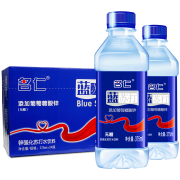 京喜、PLUS会员：名仁 蓝苏打水饮料 375ml*24瓶/箱 整箱装 +凑单品