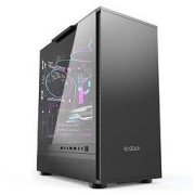 PCCOOLER 超频三 神机 E-ATX机箱 半侧透 黑色