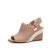 Clarks 其乐 女士坡跟凉鞋 261392554