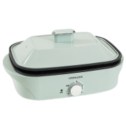 PLUS会员：LOCK&LOCK 乐扣乐扣 EJP545GRN 多功能料理锅 4L