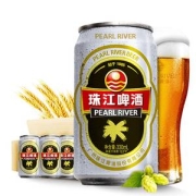 珠江啤酒 12度经典老珠江 330ml*12罐