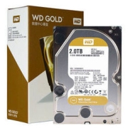 Western Digital 西部数据 WD)金盘 2TB SATA6Gb/s 7200转128M 企业硬盘(WD2005VBYZ)