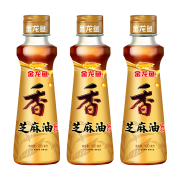 京东极速速版:金龙鱼 芝麻香油 100ML*3瓶