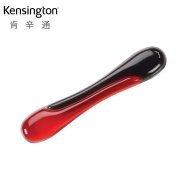 肯辛通（Kensington）护腕鼠标垫 舒适人体工学鼠标垫护腕托家用办公游戏 K62398黑红 键盘腕垫