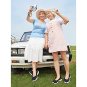 足力健 女士休闲鞋 W21106-1