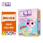 哆猫猫 婴幼儿动物饼干草莓味儿童零食宝宝辅食小饼干6个月80g