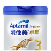 Aptamil 爱他美 3段 卓萃婴儿奶粉 欧洲进口幼儿配方奶粉 12-36个月 900g 6罐装