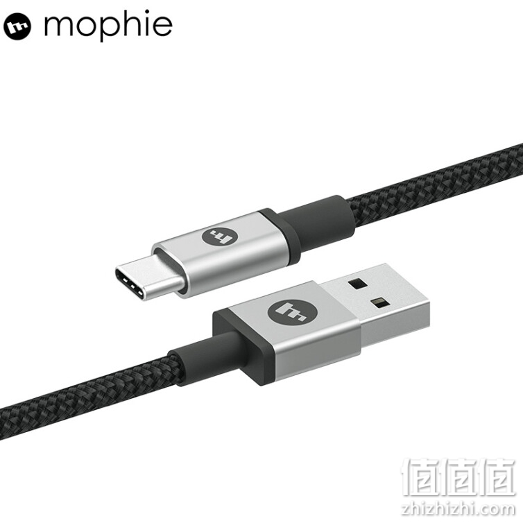 mophie快充Type-C数据线华为三星安卓传输线USB-C充电线闪充线高速快充数据线