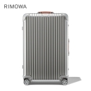RIMOWA 日默瓦 铝镁合金Original 30寸金属登机旅行箱拉杆行李箱官方店 银色拼棕色 30寸
