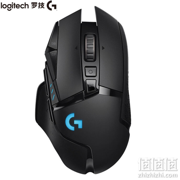 罗技（G）G502 LIGHTSPEED 无线鼠标 游戏鼠标 电竞鼠标 RGB 无线充电 宏 吃鸡英雄联盟csgo送男友G502无线