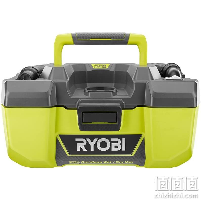 RYOBI 18伏ONE + 3 Gal 项目干湿两用真空吸尘器，带有存储附件（仅限工具-不含电池和充电器 ）