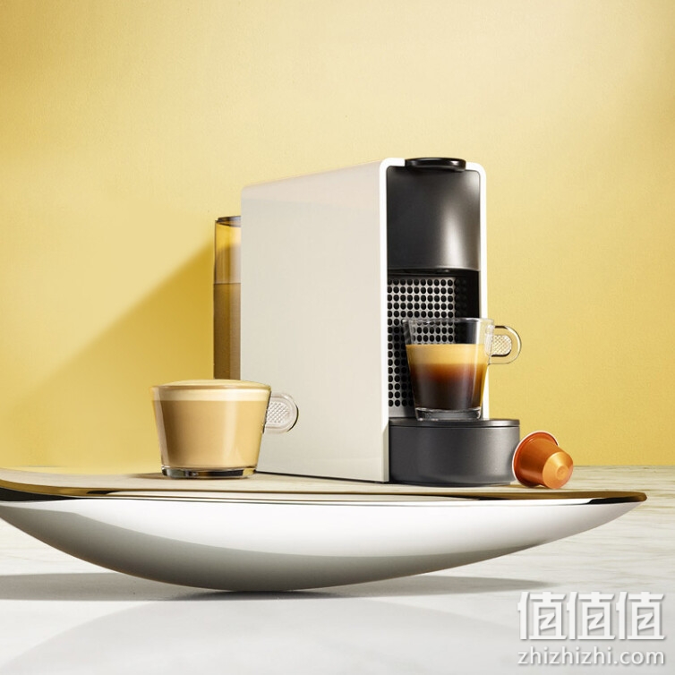 Nespresso 【赵又廷同款】胶囊咖啡机Essenza Mini小型便携意式进口 自动家用咖啡机 C30 白色