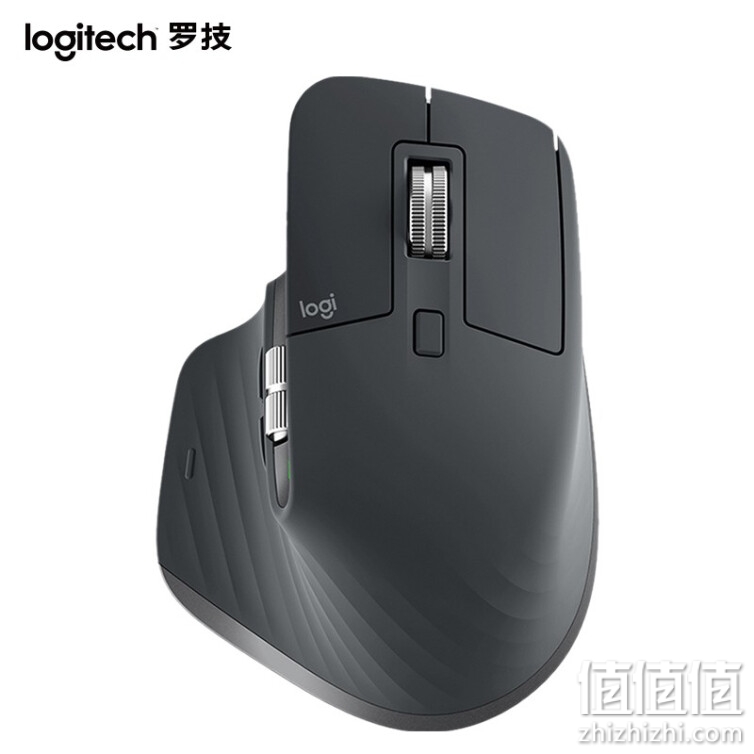 罗技（Logitech） MX Master 3无线蓝牙鼠标办公商务外设 双模优联 可充电 大手鼠标 石墨黑