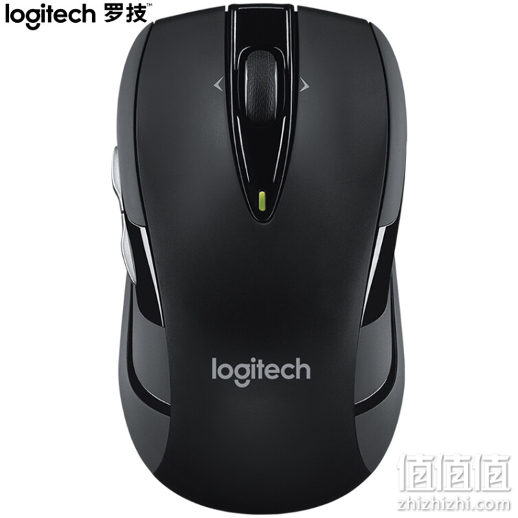 罗技（Logitech）M545 M546笔记本台式机激光无线鼠标棘齿轴 全新M546黑色 享3年质保 官方标配