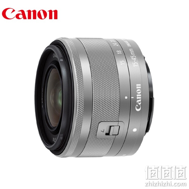 Canon/佳能EF-M 15-45mm f/3.5-6.3 IS STM微单相机镜头（拆机镜头） 银色 官方标配