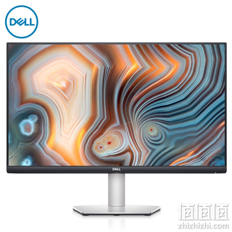 DELL 戴尔 4K 27英寸 IPS Type-C口65W反向充电 低蓝光 内置音箱 FreeSync 旋转升降 电脑显示器 S2722QC