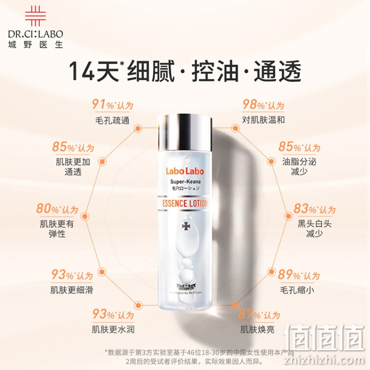 城野医生（Dr.Ci:Labo） 果酸精华水100ml 保湿收缩毛孔去黑头护肤水