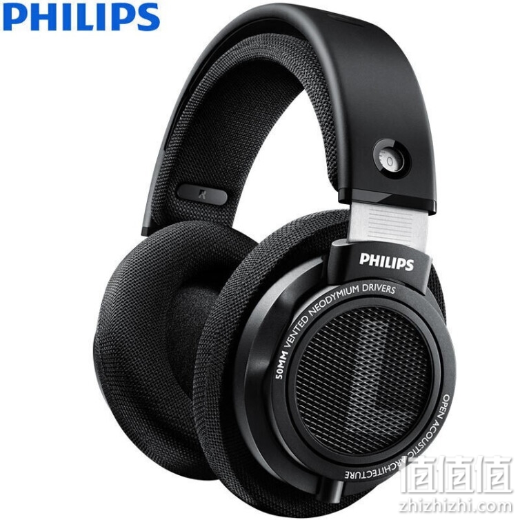 飞利浦（PHILIPS）头戴式耳机有线耳机hifi耳机监听耳机电竞游戏耳机SHP9500